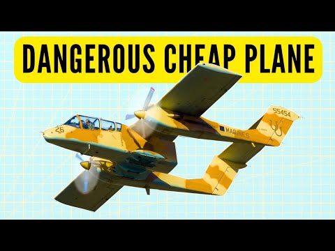 The Most Dangerous “Cheap” Warplane - OV-10 Bronco