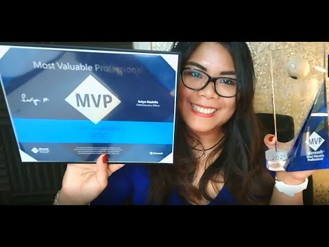 Microsoft MVP Award for Azure Jonah Andersson in Sweden - Unboxing MVP Award 2021