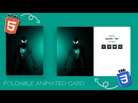 Animated Card Hover Effect | Html & CSS | Uzer Qureshi