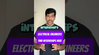 Electrical Engineers can find Internships here! #internship #intern #ee #usa #india #masters #f1visa