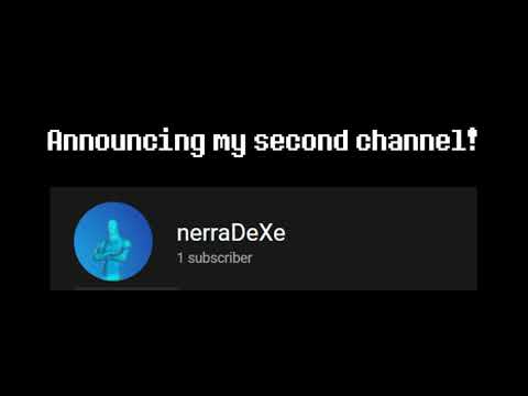 2nd channel announcement