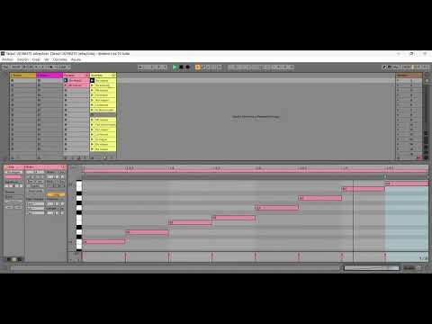 NOTAS MUSICALES - Proyecto de Audio en ABLETON LIVE