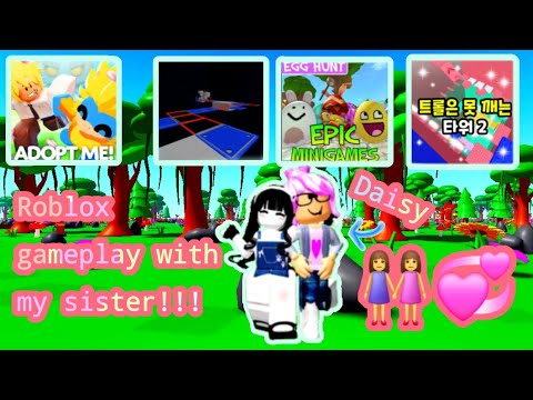 A Fun Roblox Gameplay With My Sister DAISY!🫶