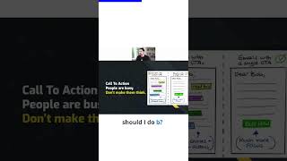 Landing page optimization tips from Keith - ONE call to action per page #shorts