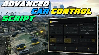 Free Advanced Car Control Script | With Modern UI | QBCore/ESX | FiveM Tutorial #172