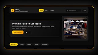 E-Commerce Website Project with HTML, CSS & JavaScript | Full Coding Tutorial