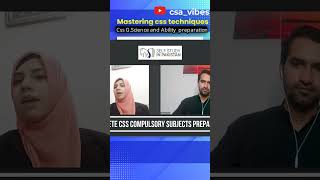 #CSS #G.ScienceAndAbility Preparation | Strategies and  sources | mastering css| Part 3|@CSA_vibes