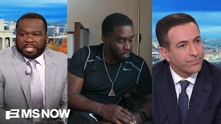 50 Cent speaks on incriminating videos & secret sources for Diddy Netflix doc in Melber intv