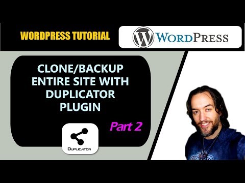 WP Plugin Tutorial: How to Create a Backup or Clone a WordPress Website with Duplicator - Pt. 2