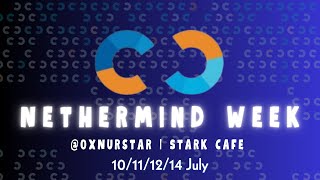 Stark Cafe - July 14 - Educational DEV Content about Cairo - NethermindWeek