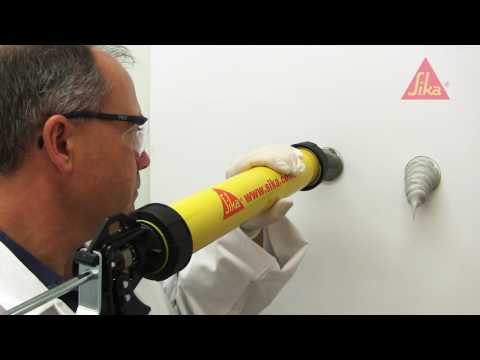 SikaHyflex 250 Facade Slump test