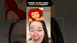Ranking The Best Drama Queen Filter Moments #shortsviral