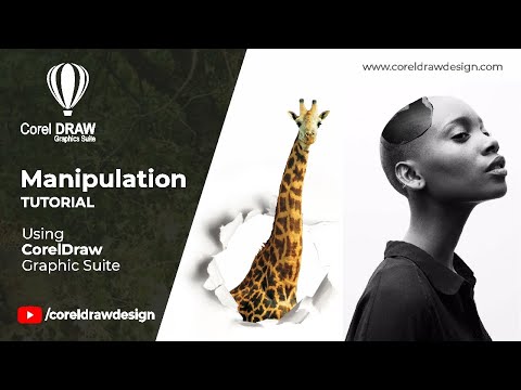 Coreldraw   Photo manipulation   Digital Graphics  Tutorial   Coreldraw for Beginners