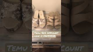 Temu shoes-Get ready for spring and summer #shellsensations, #shell sensations, #temu, #gift ideas
