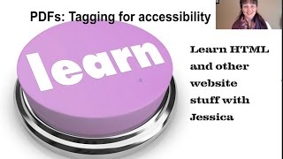 How to tag a PDF for accessibility