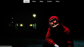 How to create a navbar over an image by using HTML and CSS || Navbar Design ||