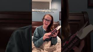 Nothing beats getting cozy and reading #booktube #booknerd