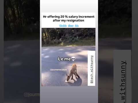 When HR Offers a 20% Raise 😂 | Epic Salary Negotiation Fail #shorts #funny