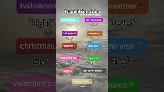 Transition Idea⭐️#shorts #shortvideo #trending #fyp #transition #ideas