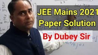 #JEEMains2021#JEEMains2021PaperSolution#JEEMains2021MathSolution#DkMathWorld