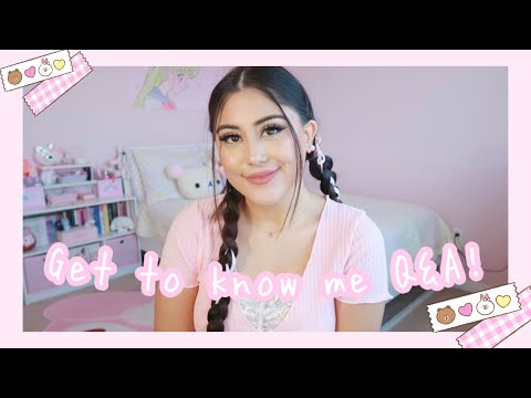 Get to know me Q&A! ♡