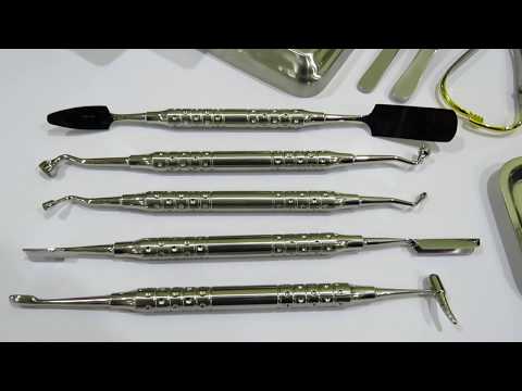 MYRGF BOX WITH DENTAL INSTRUMENTS PRF GRF ISO CE Certified