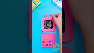 😍 Try This Bright Phone DIY! 📱 Fun Colorful Craft for Kids! ✂️