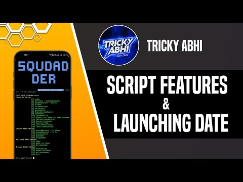 Squdadder Script features And Launching Date 🔥 |  Telegram Members Adding Script | TrickyAbhi