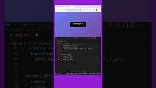CSS Tutorial | CSS Button Design Challenge 13 #webdesign #css3 #shorts  #csstutorial #coding