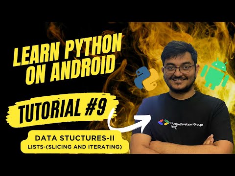 Data Structures - Lists -2 |  Learning Python In Android
