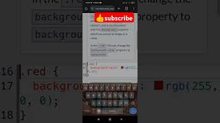 CSS Color Markers Solution |Step 49 freeCodeCamp Responsive Web Design in 60 Seconds!"