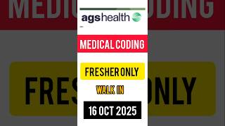 Medical Coding Jobs For Freshers #medicalcodingjobs #walkindrive #chennai #fresherjobs