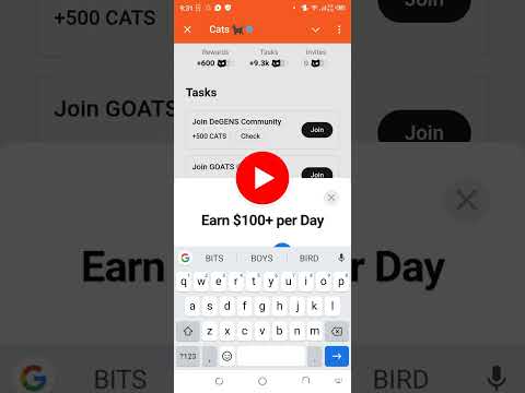 Earn 100+ $ per Day, Cats be code 9 October👈#youtubeshorts #shorts #catshorts #catsofyoutube #cats