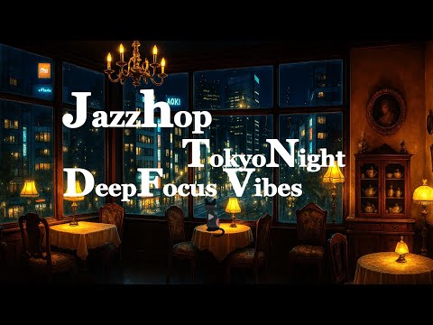 🌙 You’ll Keep This on Repeat | Late Night 🎇 JazzHop Funk🎹 for Deep Focus & Chill Sessions👀✏️