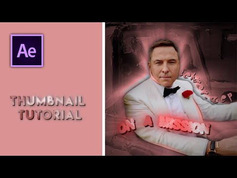 thumbnail for instagram edits tutorial || after effects