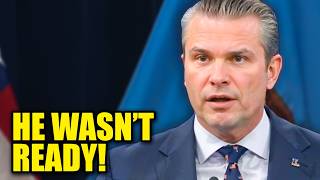 Hegseth's Press Briefing COLLAPSES Under Brutal Question