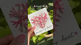 Cute Gift idea🌸 | QuinnsArte | #diy #shorts #giftideas