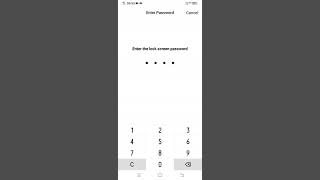 How to lock phone in vivo y 12