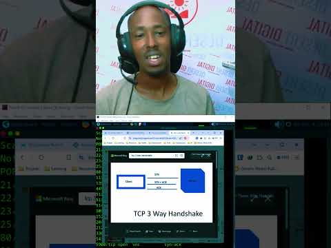 TCP 3 WAY HANDHAKE #254 #windows #kalilinux #cybersecurity