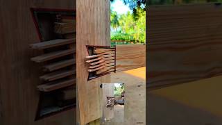 unique combination of two wood angles#diy #woodworking #working #tips #ideas #carpentry #art