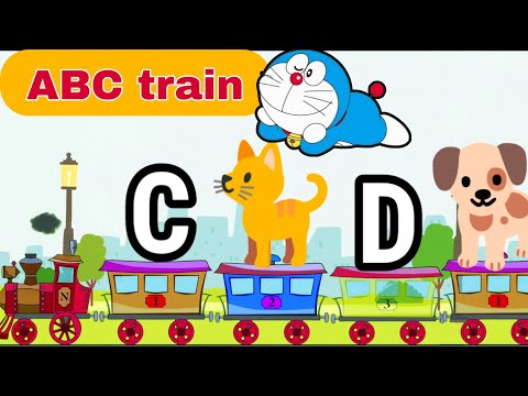 Abc trains for kids learning with fun 😊 every train has different alphabets with cute picture 🖼️