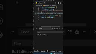 JavaScript Interview Trap 😳 new Operator Ignores this | Constructor Return Trick  #webdevelopment