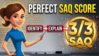 AP History SAQ Tips: The 2-3 Sentence Formula That Works