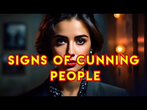 THESE ARE SOME OF THE SIGNS OF A CUNNING PEOPLE | POINTHINK