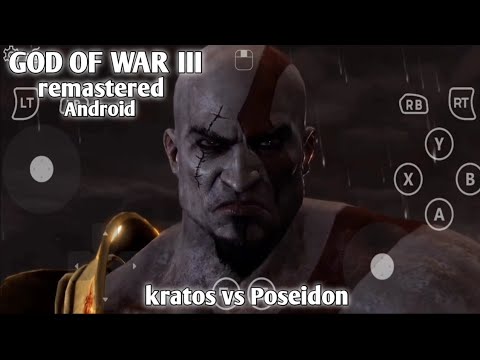 God of War 3 remastered Android Kratos vs (tomb ares & Poseidon #godofwarandroid #cloudgame #ps4
