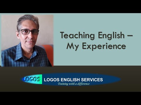 Teaching English - My Experience