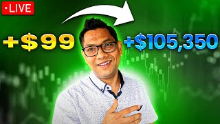 LIVE FOREX TRADING LONDON AND NEW YORK  SESSION: GBPUSD, EURUSD, GOLD, USDJPY,US30, NAS100....