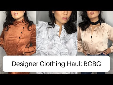 Designer Clothing Haul | BCBG