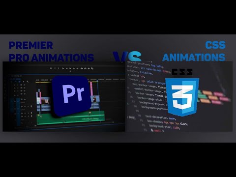 Turned, Changed, modified,🤔... Premier Pro to CSS Animation.