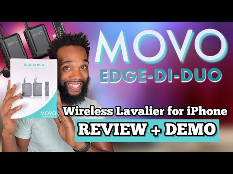 Movo Edge DI Duo Wireless Lavalier for iPhone Review + Demo